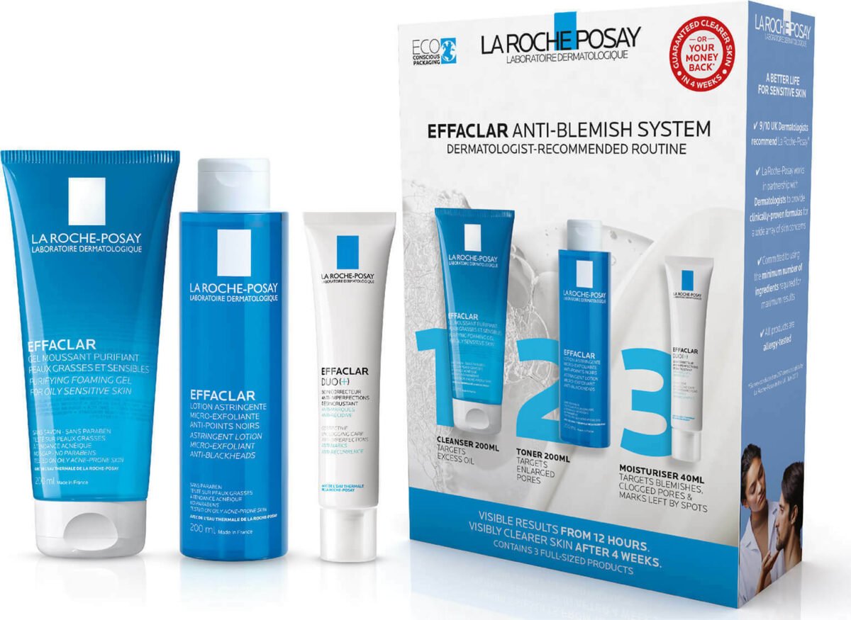 La Roche-Posay Effaclar 3-Step Anti-Blemish System Set - Image 1