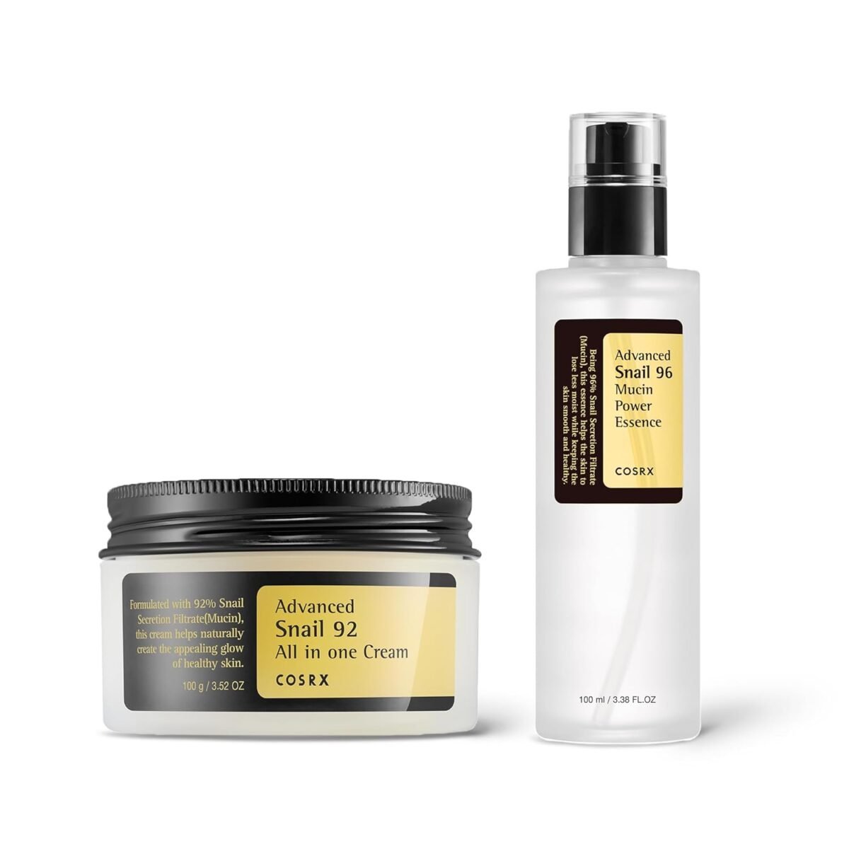 COSRX Advanced Snail Set – Essence + Cream Combo - Image 1