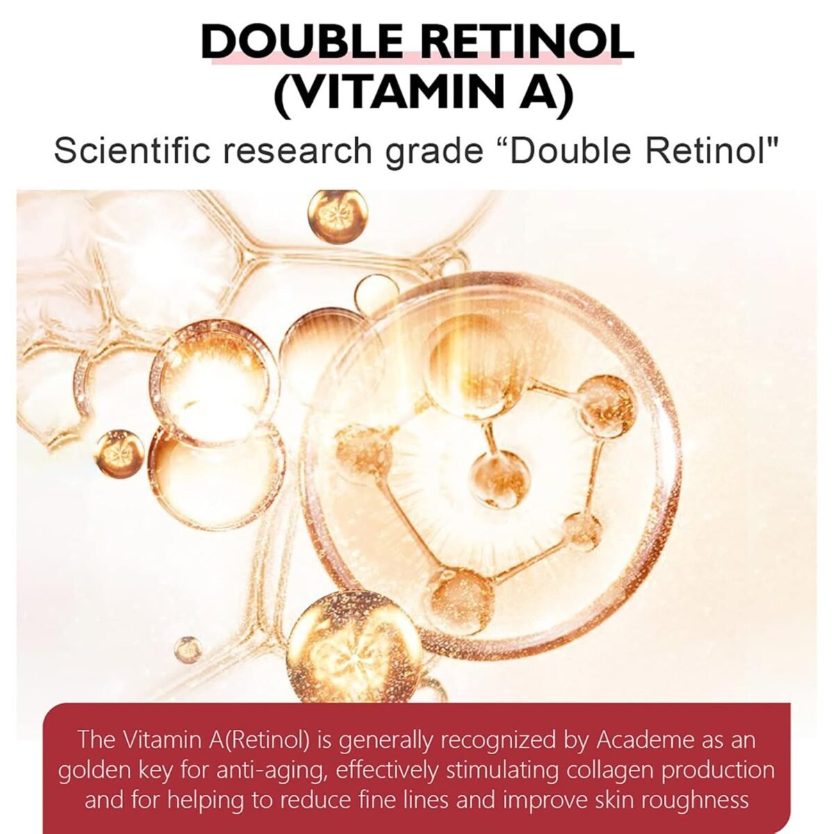 VIBRANT GLAMOUR FDA Retinol Cream + Serum Hyaluronic - Image 8