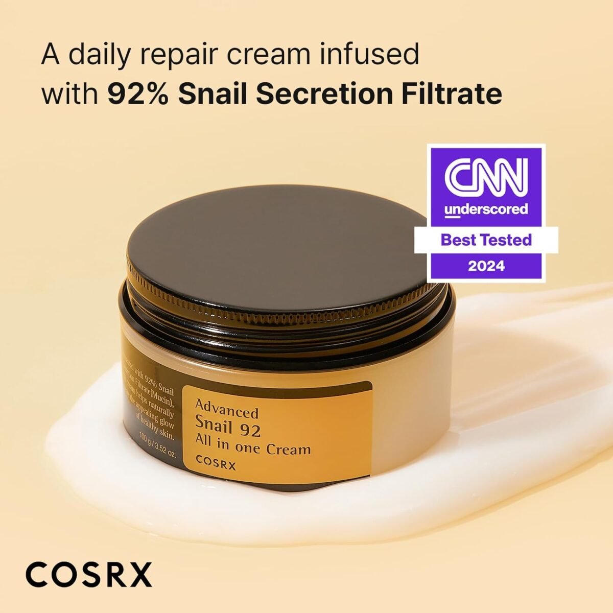 COSRX Advanced Snail Set – Essence + Cream Combo - Image 2