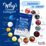Frozen COLLAGEN 2 in 1 Whitening X10 - Image 2