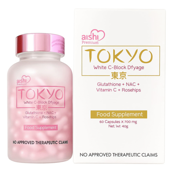 aishi TOKYO White C-Block Dfyage (60 cap)