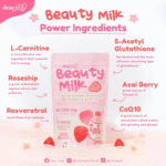 dearface BEAUTY MILK (Premium Japanese Strawberry) - Image 4
