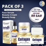 DISAAR COLLAGEN SET (cream+serum+soap) 3pcs